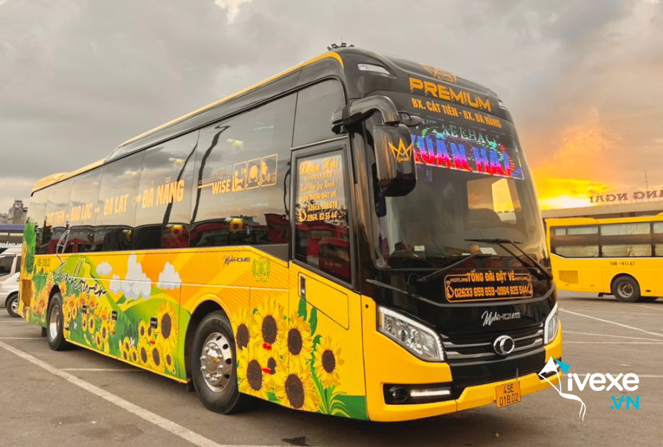 Nhà xe Xuân Hải tuyến Đà Nẵng đi Đà Lạt