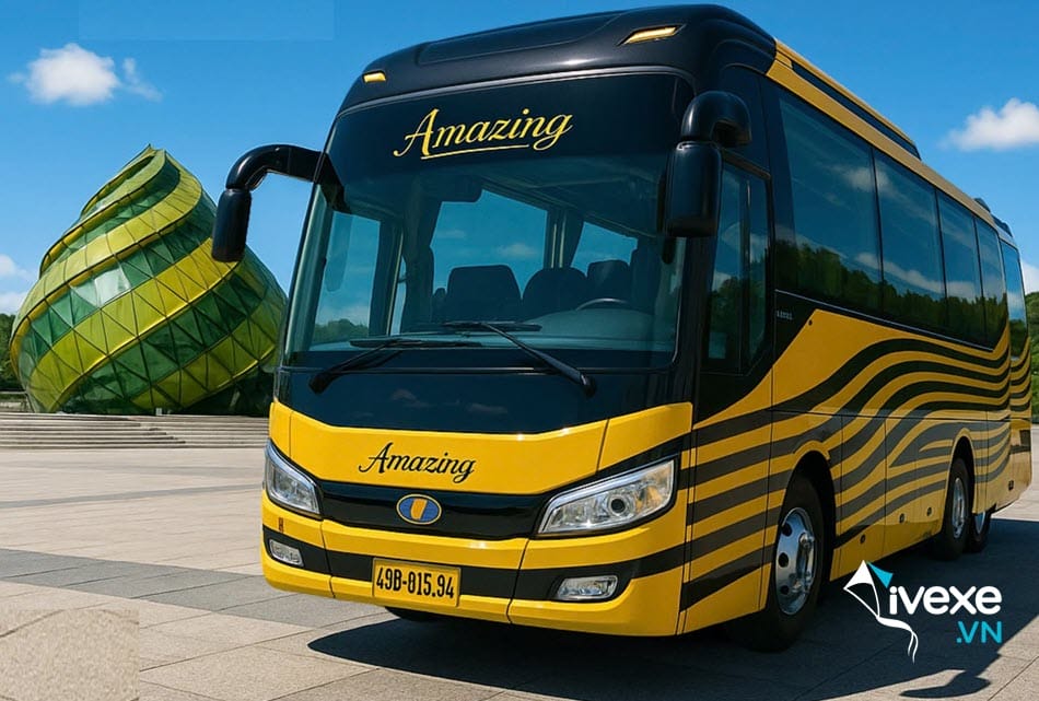 Nhà xe Amazing Limousine tuyến Sài Gòn đi Đà Lạt