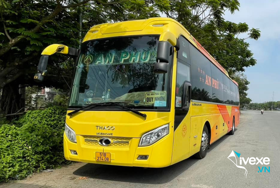 Nhà xe An Phú Buslines tuyến Sài Gòn đi Quy Nhơn