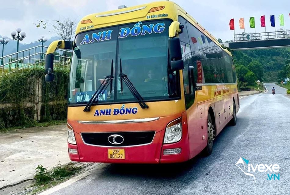 Nhà xe Anh Đồng Hà Giang đi Đắk Lắk giá vé rẻ