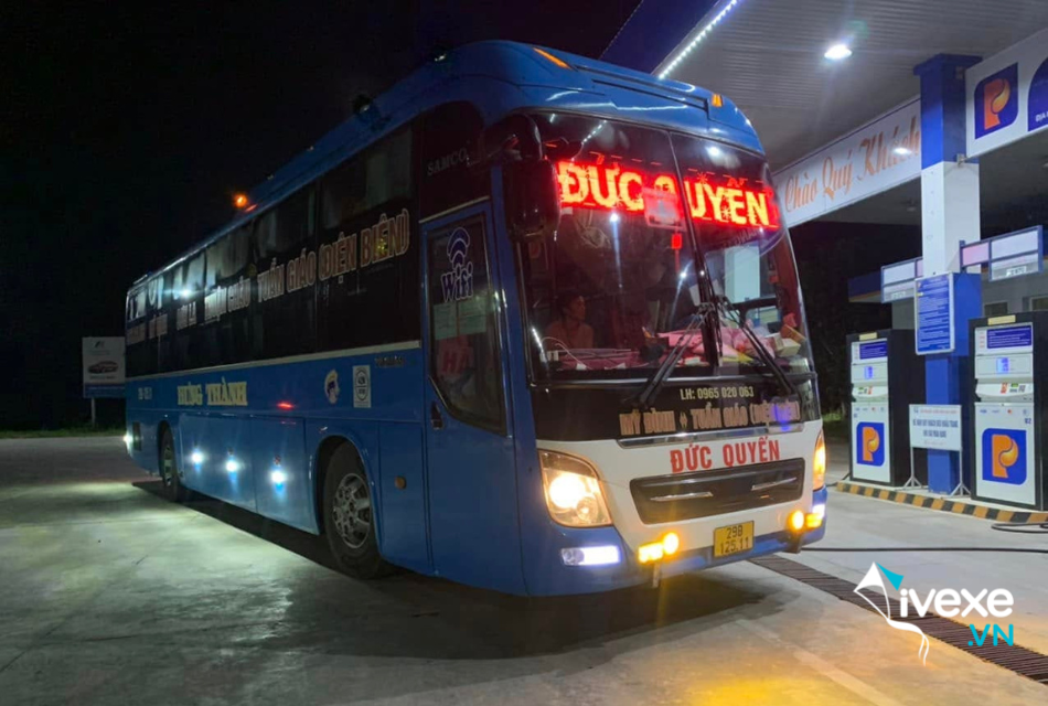 Nhà xe Đức Quyến tuyến Sơn La đi Hà Nội