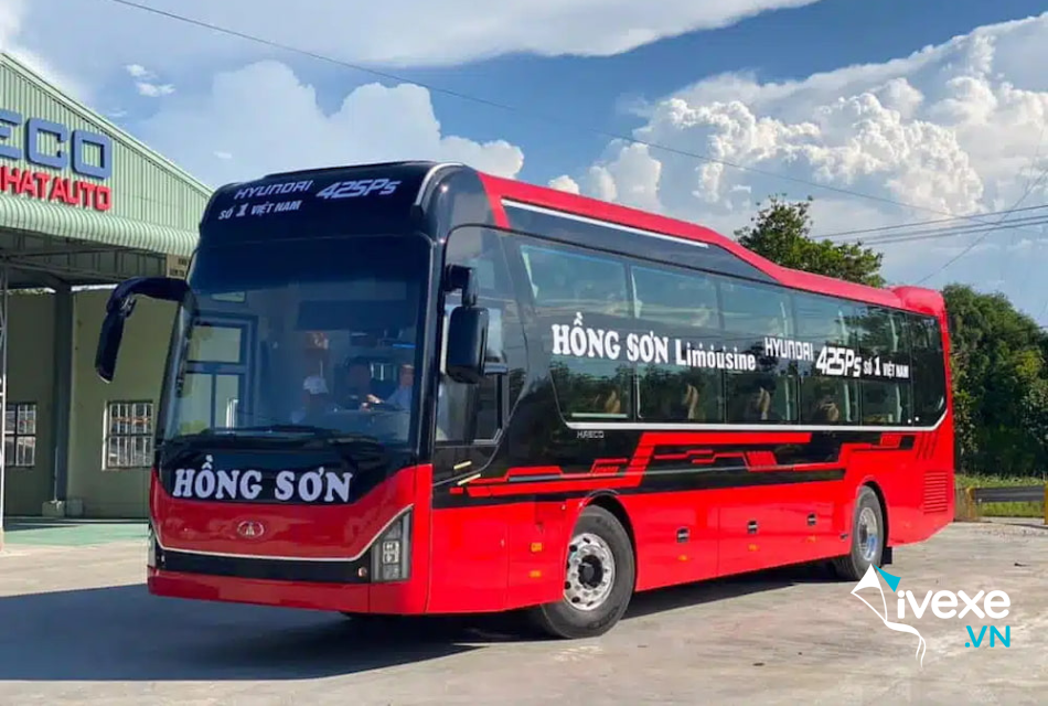 Nhà xe Hồng Sơn tuyến Quy Nhơn - Bình Định đi Đà Nẵng