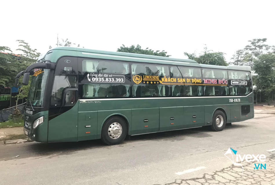 Nhà xe Minh Đức tuyến Huế đi Sài Gòn