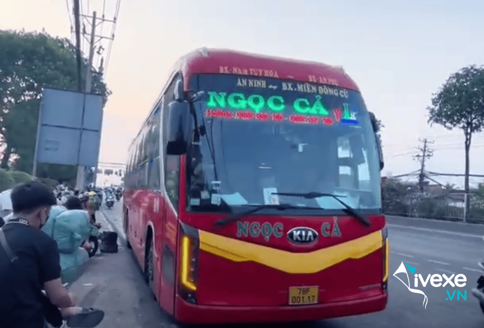 Nhà xe Ngọc Cả Sài Gòn đi Phú Yên an toàn