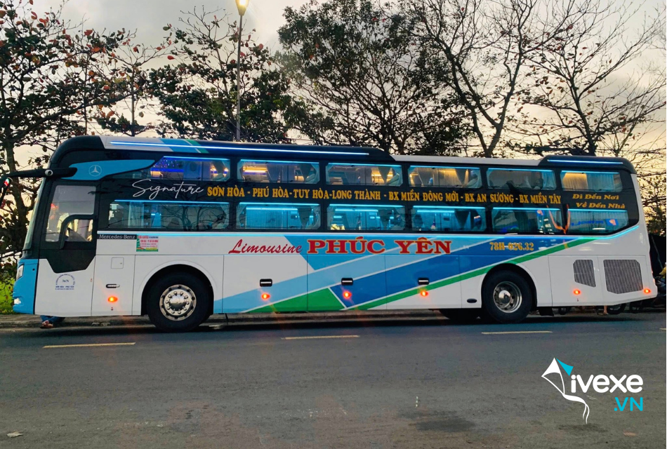 Nhà xe Phúc Yên tuyến Sài Gòn đi Tuy Hòa - Phú Yên