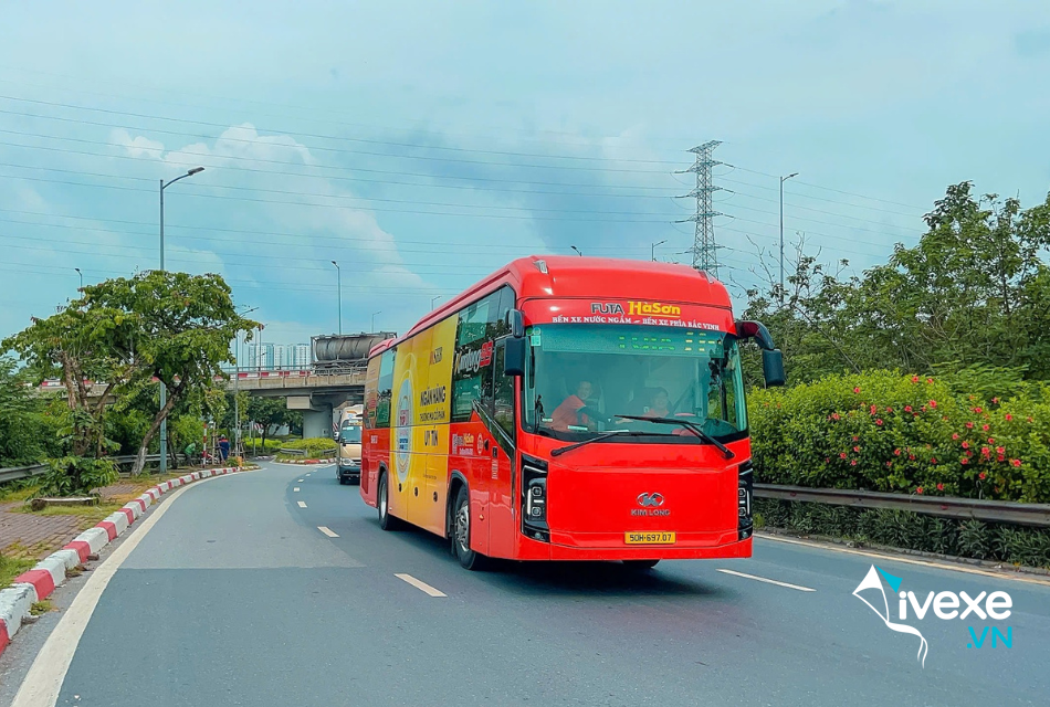 Nhà xe Futa Hà Sơn tuyến Vinh Nghệ An đi Hà Nội