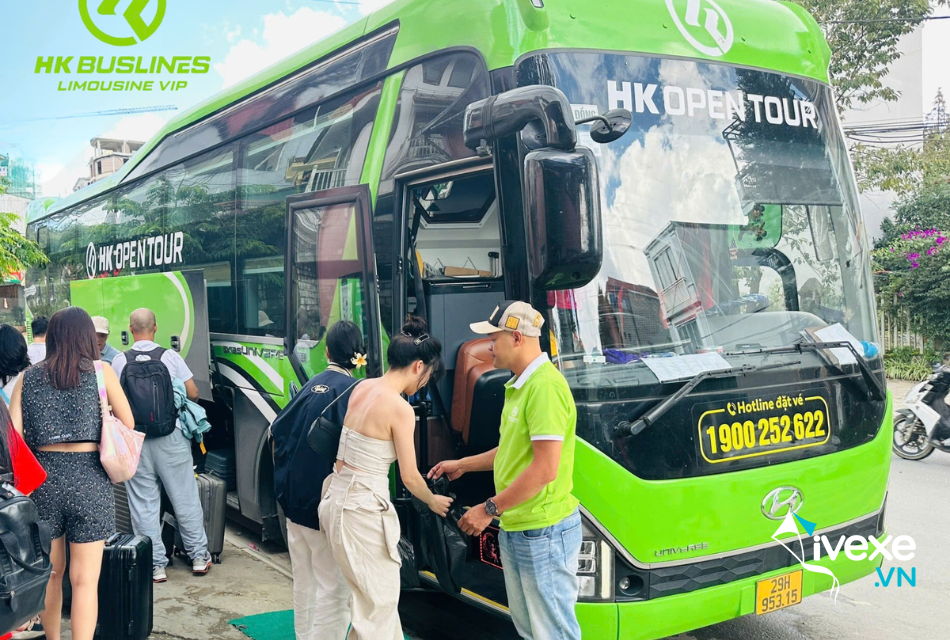 Nhà xe HK Buslines tuyến Hà Nội đi Hà Tĩnh