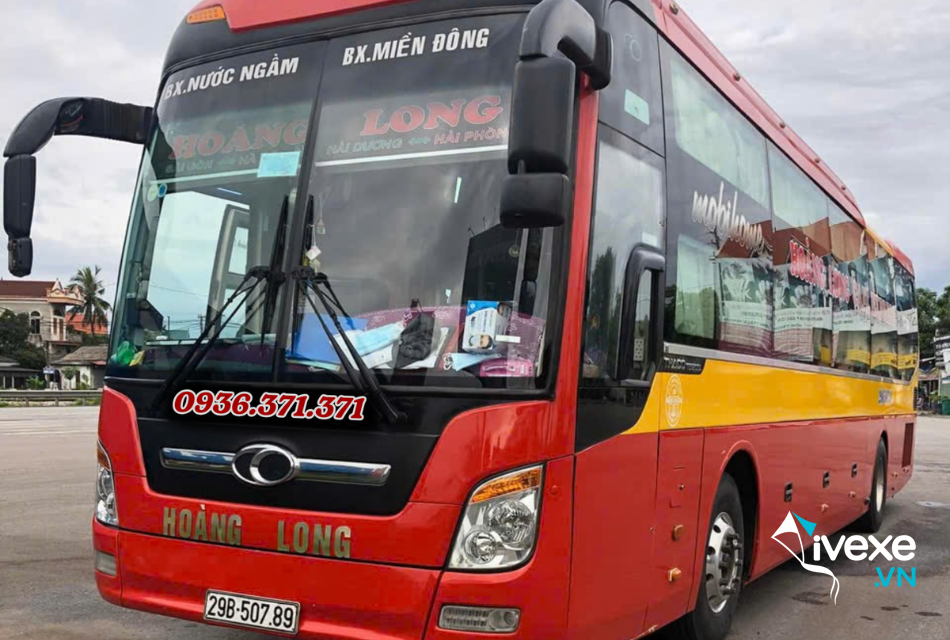 Nhà xe Hoàng Long (Bắc - Trung - Nam) tuyến Sài Gòn đi Hà Nội
