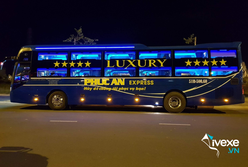 Nhà xe Phúc An Express tuyến Sài Gòn đi Nha Trang