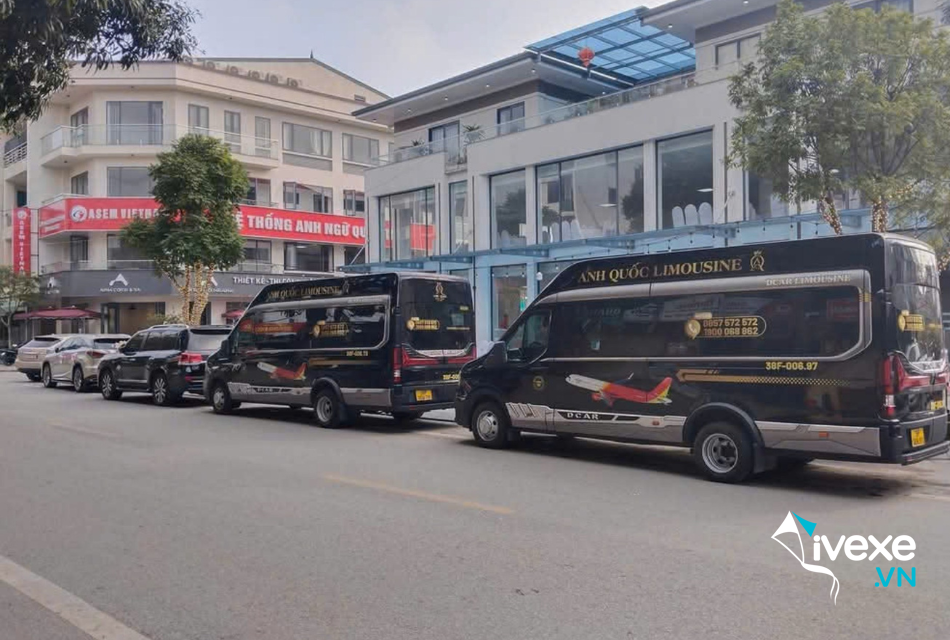 Nhà xe Anh Quốc Limousine tuyến Hà Tĩnh đi Hà Nội