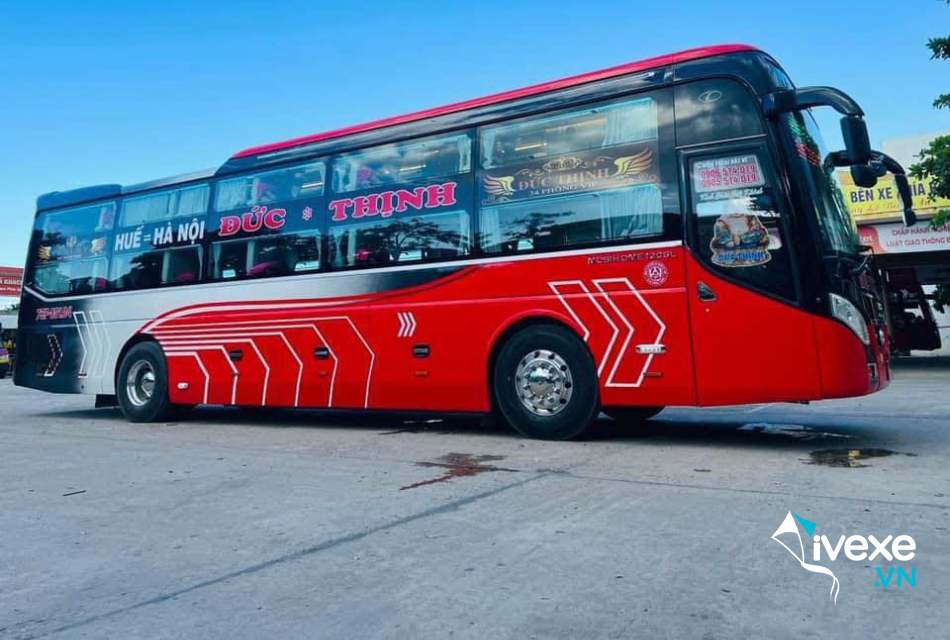 Nhà xe Đức Thịnh tuyến Hà Tĩnh đi Hà Nội