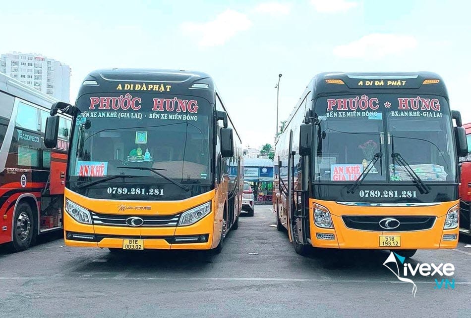 Nhà xe Phước Hưng tuyến bến xe Rạch Sỏi đi Bình Dương