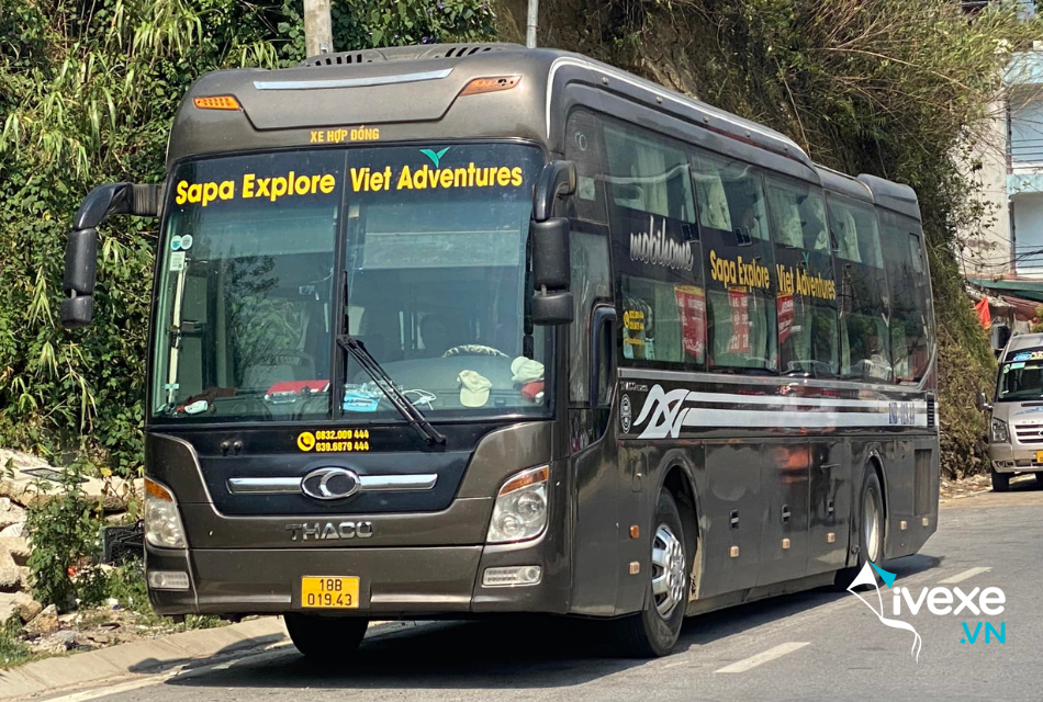 Nhà xe Sapa Explore tuyến Sapa Lào Cai đi Hà Nội