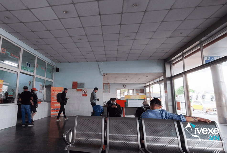 Phòng chờ dành cho khách tại bến xe Phương Trang Đà Nẵng