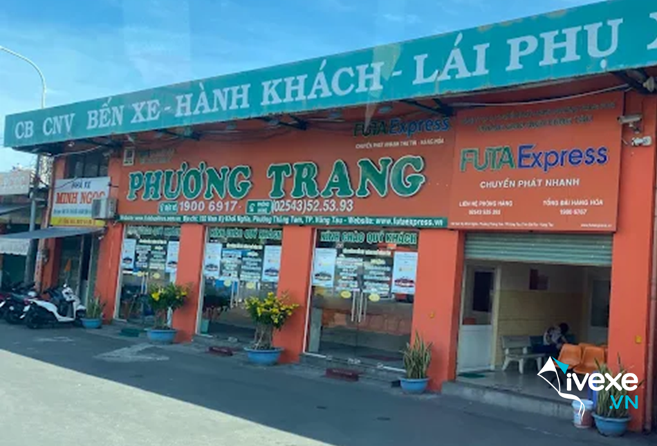 Phòng vé bến xe Phương Trang Vũng Tàu