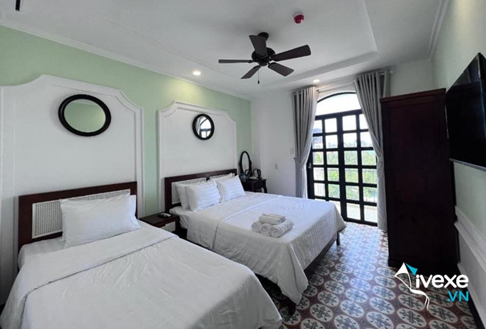 Tiện nghi Khách sạn Wanderlust Garden Inn gần bến xe Phương Trang Phan Thiết