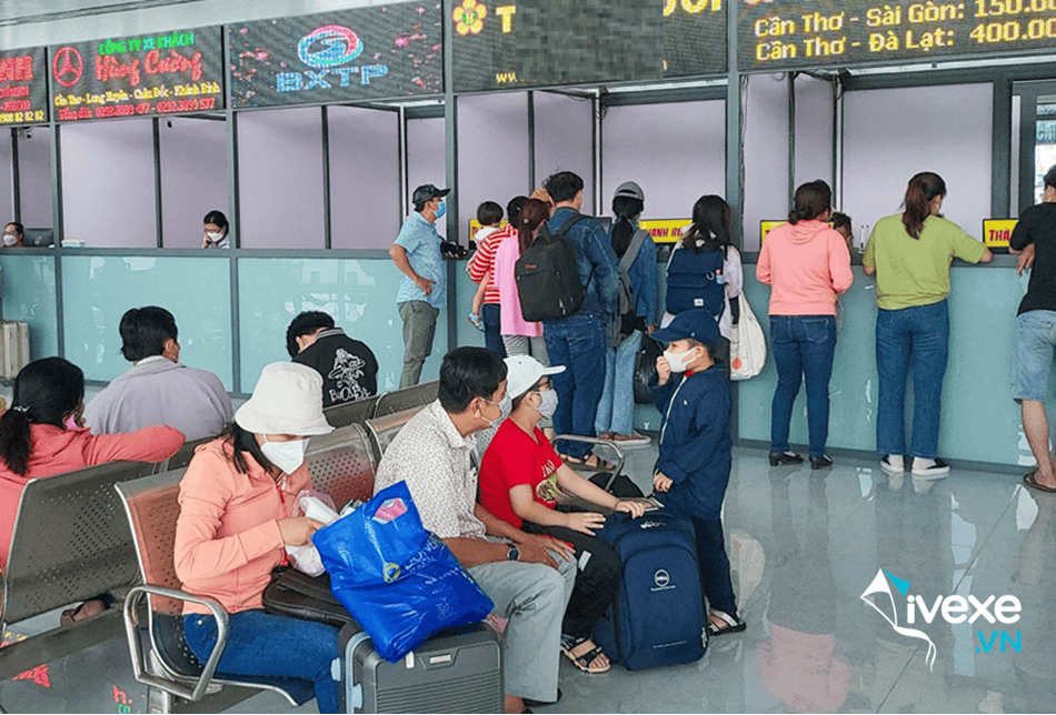 Đặt vé xe Tết 2026 từ Cần Thơ đi Sài Gòn