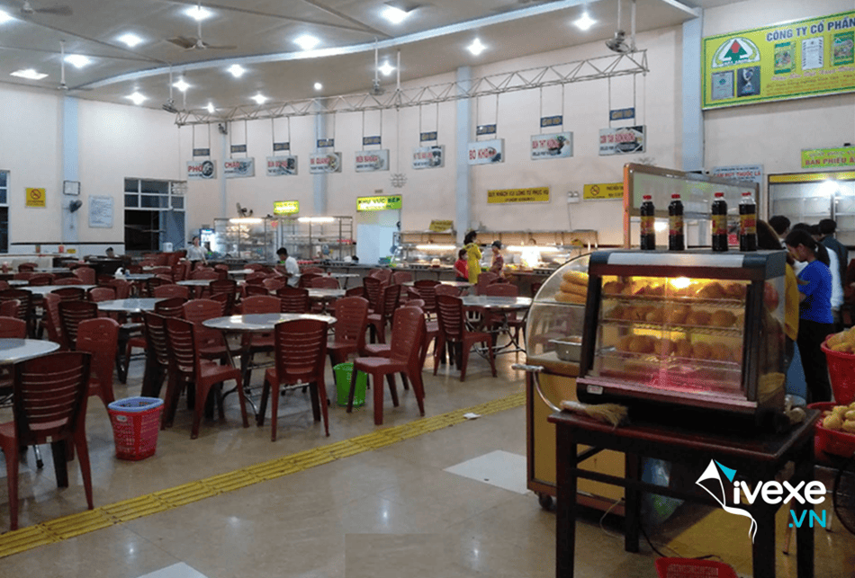 Dịch vụ ăn uống tại bến xe phía Nam Buôn Ma Thuột