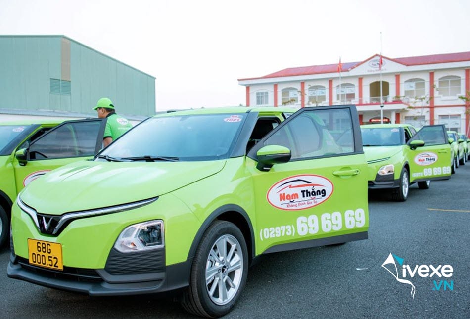 Dịch vụ taxi Nam Thắng tại bến xe Cà Mau