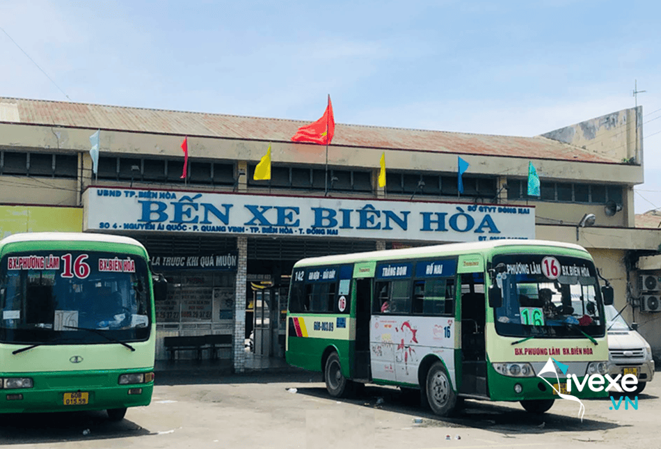 Dịch vụ xe buýt tại bến xe Biên Hòa
