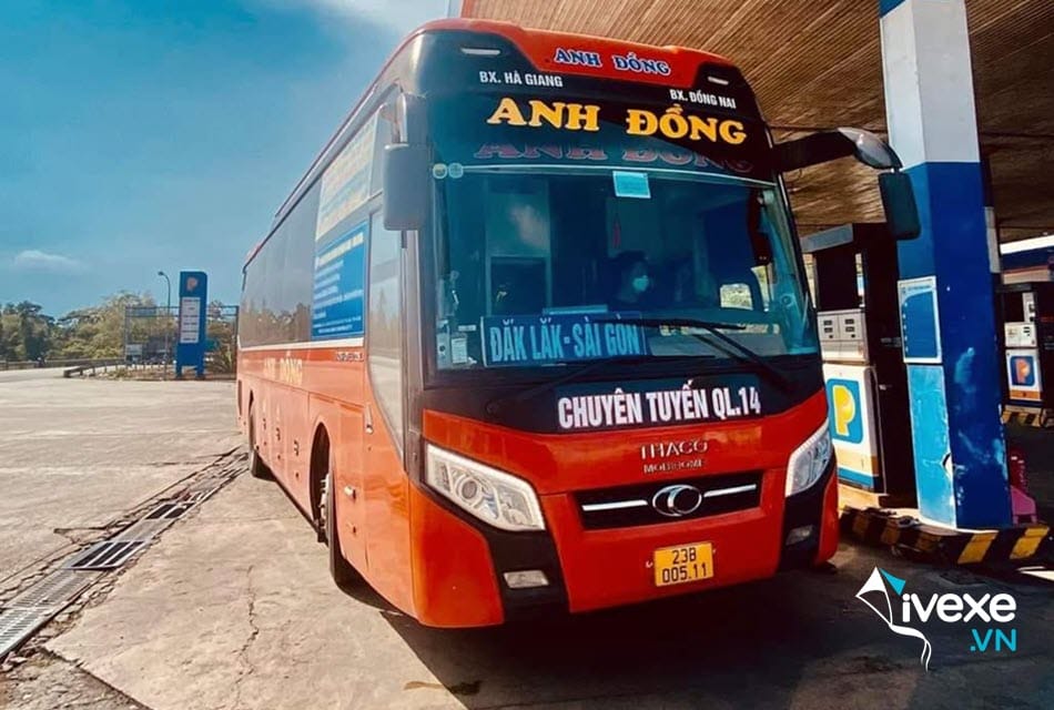 Nhà xe Anh Đồng từ bến xe phía Nam Buôn Ma Thuột đi Hà Giang