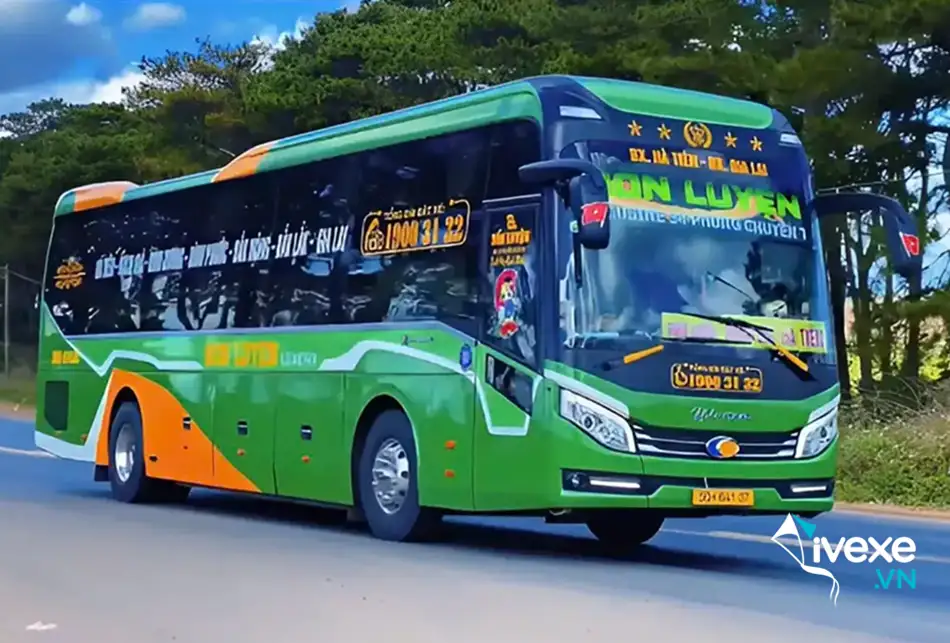 Nhà xe Bốn Luyện từ bến xe phía Bắc Nha Trang đi Kiên Giang
