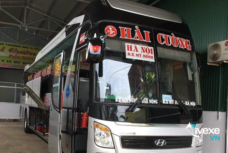 Nhà xe Hải Cường tuyến bến xe Sơn Tây đi Đắk Nông