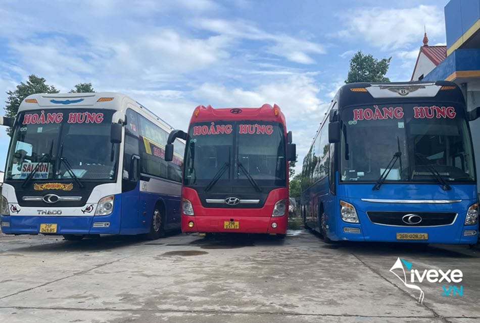 Nhà xe Hoàng Hưng tuyến bến xe Sơn Tây đi Bình Dương