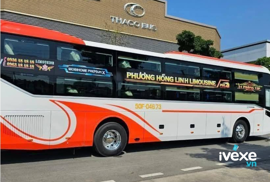 Nhà xe Phương Hồng Linh tuyến Cần Thơ đi Bến Cát Bình Dương