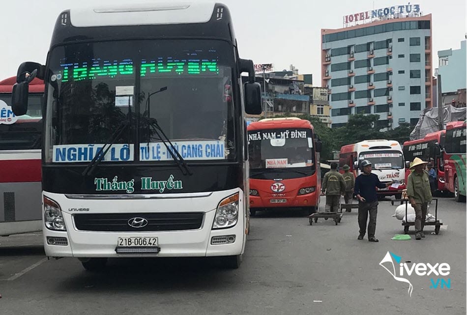 Nhà xe Thắng Huyền đi Yên Bái từ bến xe Sơn Tây