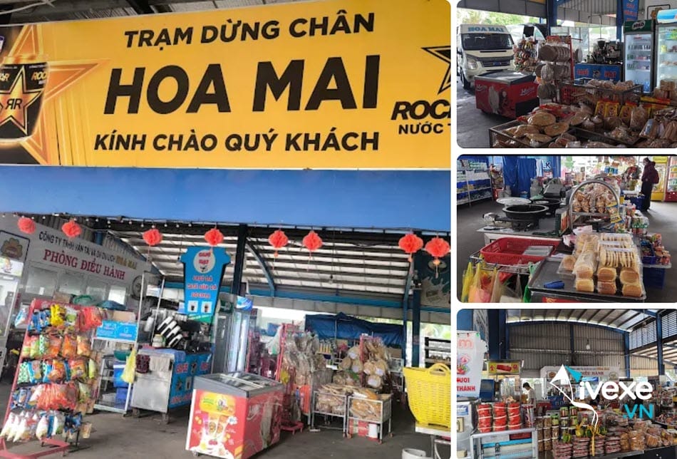 Trạm dừng chân Hoa Mai trên đường đi Vũng Tàu
