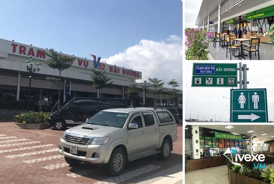 Trạm dừng chân V52 Hải Dương - Trên cao tốc Hà Nội - Hải Phòng