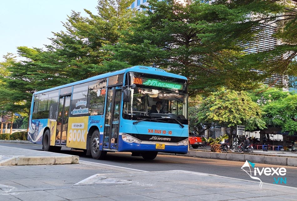 Tuyến xe Buýt 20A từ bến xe Sơn Tây đi Cầu Giấy