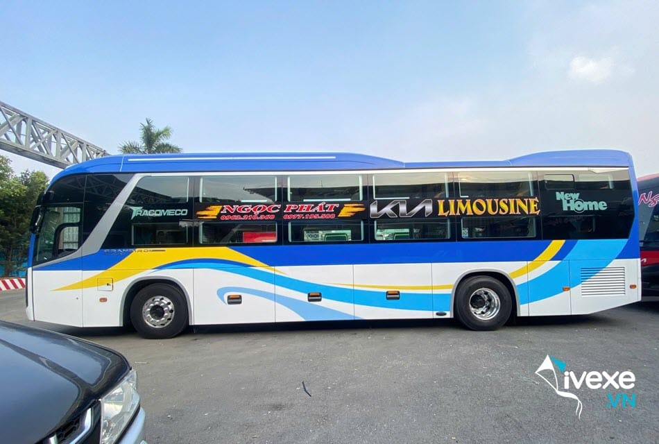 Xe khách Ngọc Phát từ bến xe phía Nam Nha Trang đi Vũng Tàu