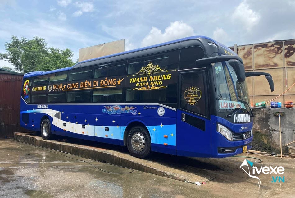 Xe khách Thanh Nhung đi Lào Cai từ bến xe Bắc Giang