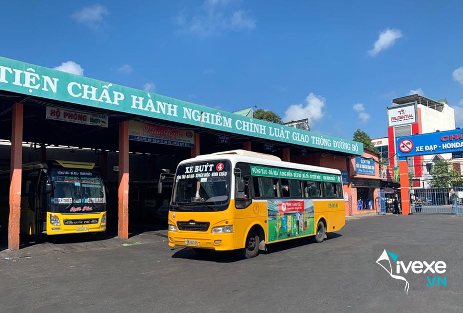 Dịch vụ xe buýt tại bến xe Bà Rịa
