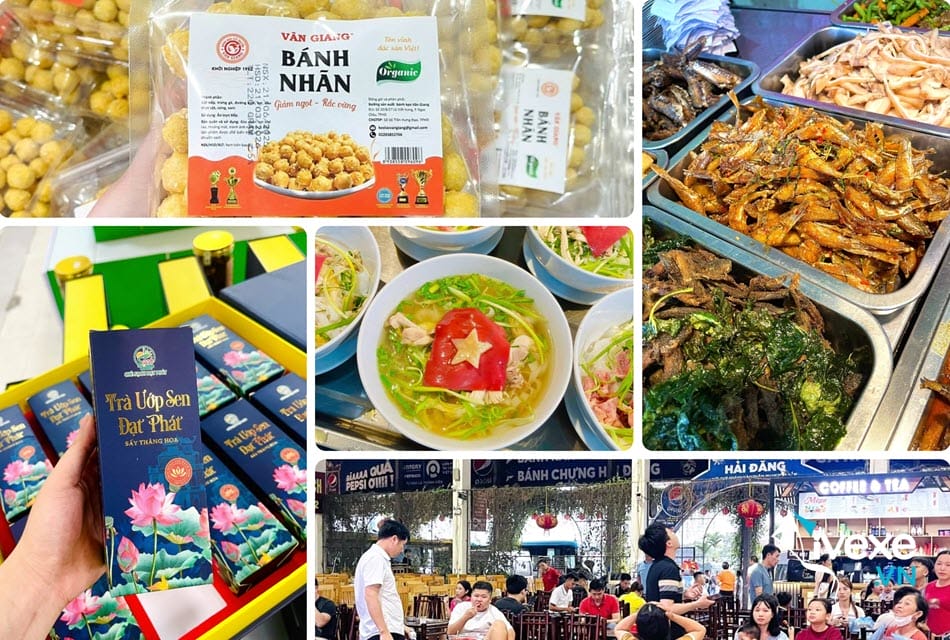 Khu ẩm thực phong phú tại Trạm dừng chân Hải Đăng