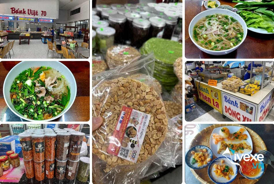 Khu ẩm thực tại Trạm dừng chân Bánh Việt 70