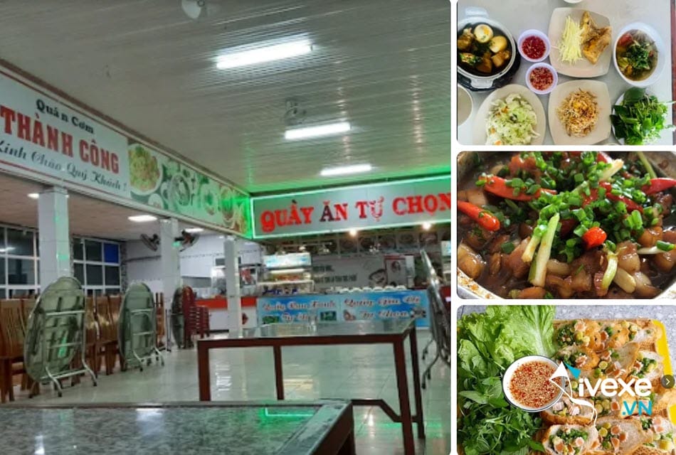 Khu ẩm thực tại Trạm dừng chân Thành Công - CN Bù Đăng