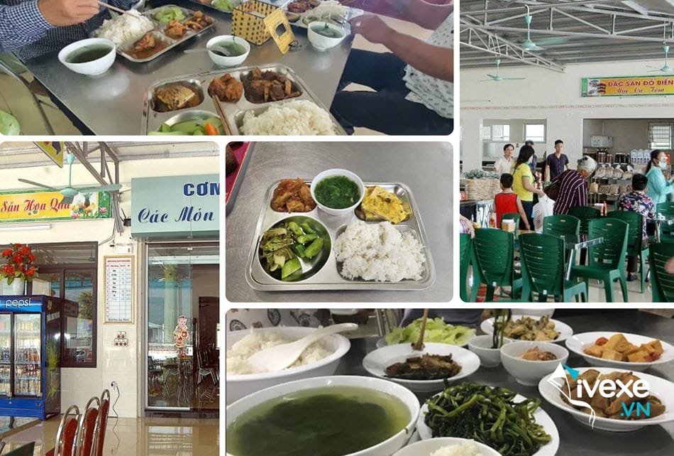 Khu ẩm thực tại Trạm dừng nghỉ Thanh Bình