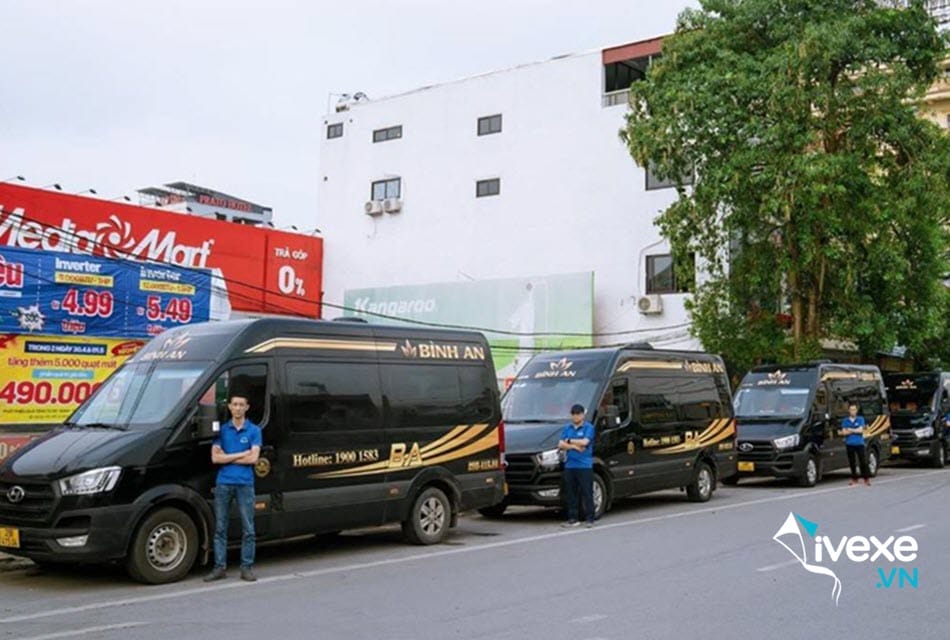 Nhà xe Bình An từ bến xe Phan Rang đi Đắk Nông