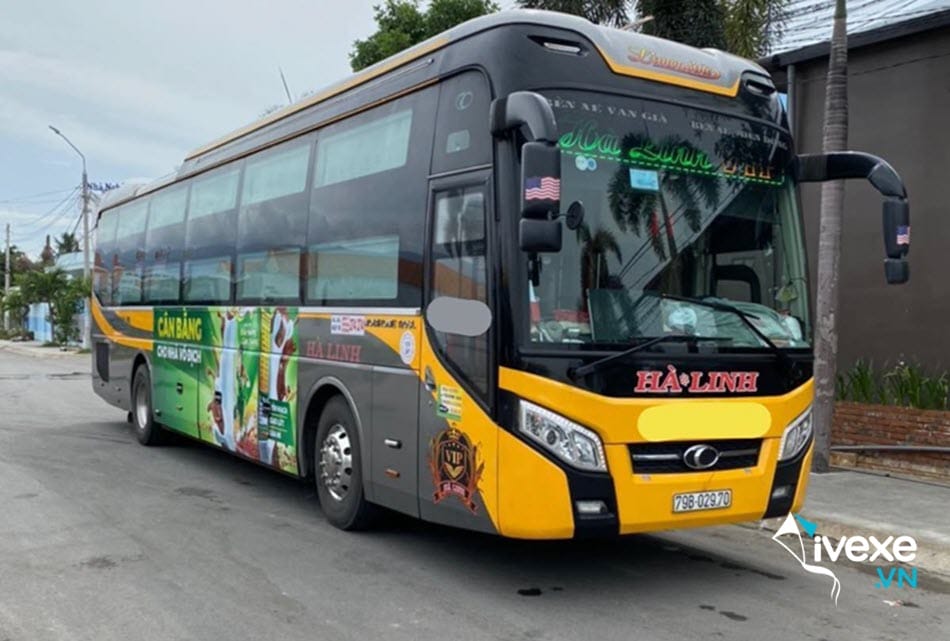 Nhà xe Hà Linh từ bến xe Cam Ranh đi Đà Nẵng