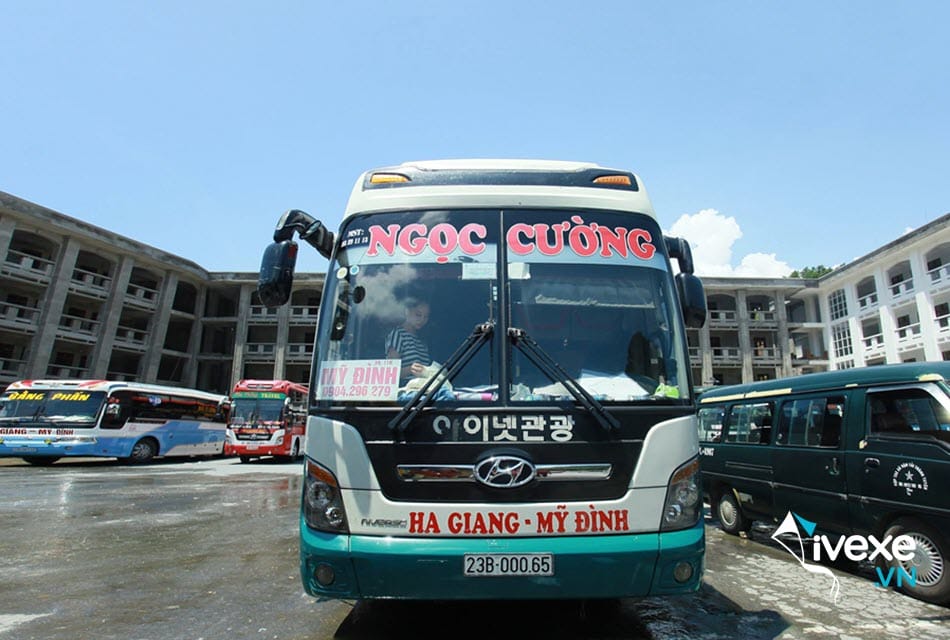 Nhà xe Ngọc Cường từ bến xe Bãi Cháy đi Hà Giang