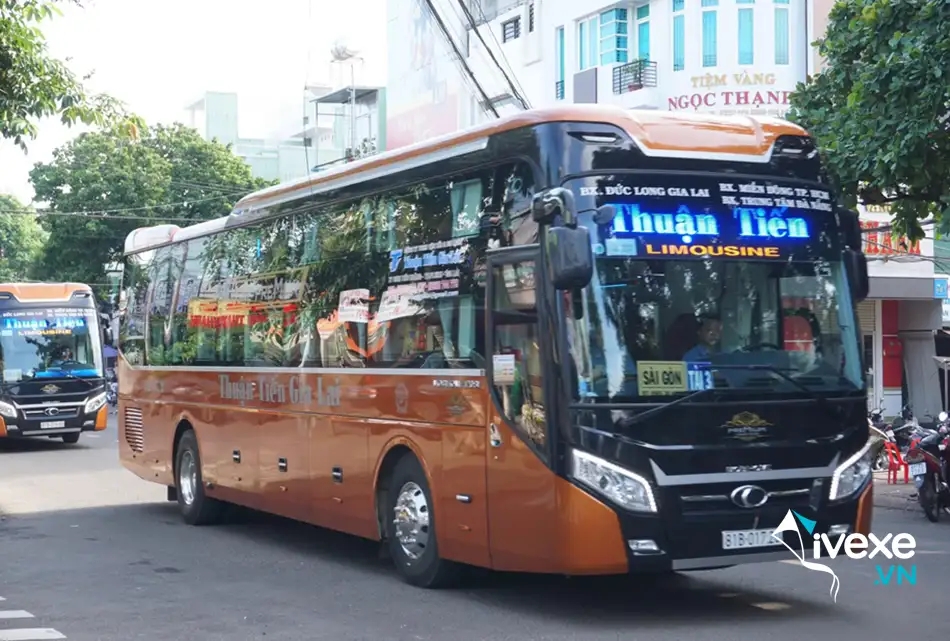 Nhà xe Thuận Tiến từ bến xe Đức Long Gia Lai đi Sài Gòn