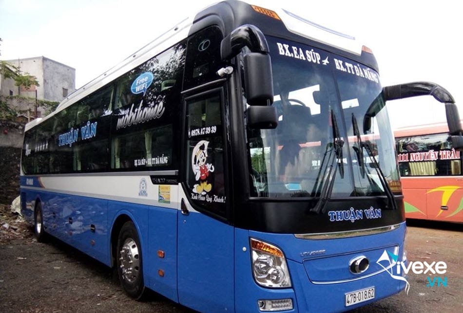 Nhà xe Thuận Vân từ bến xe Vũng Tàu đi Đắk Lắk