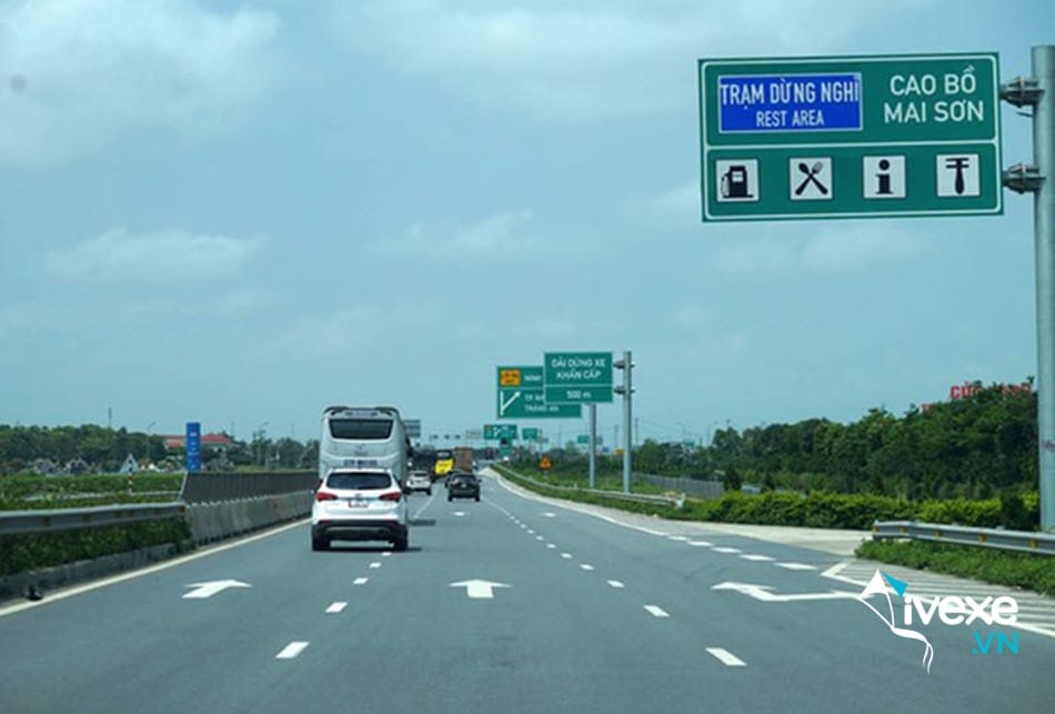 Trạm dừng nghỉ Cao Bồ - Mai Sơn trên đường cao tốc Bắc - Nam