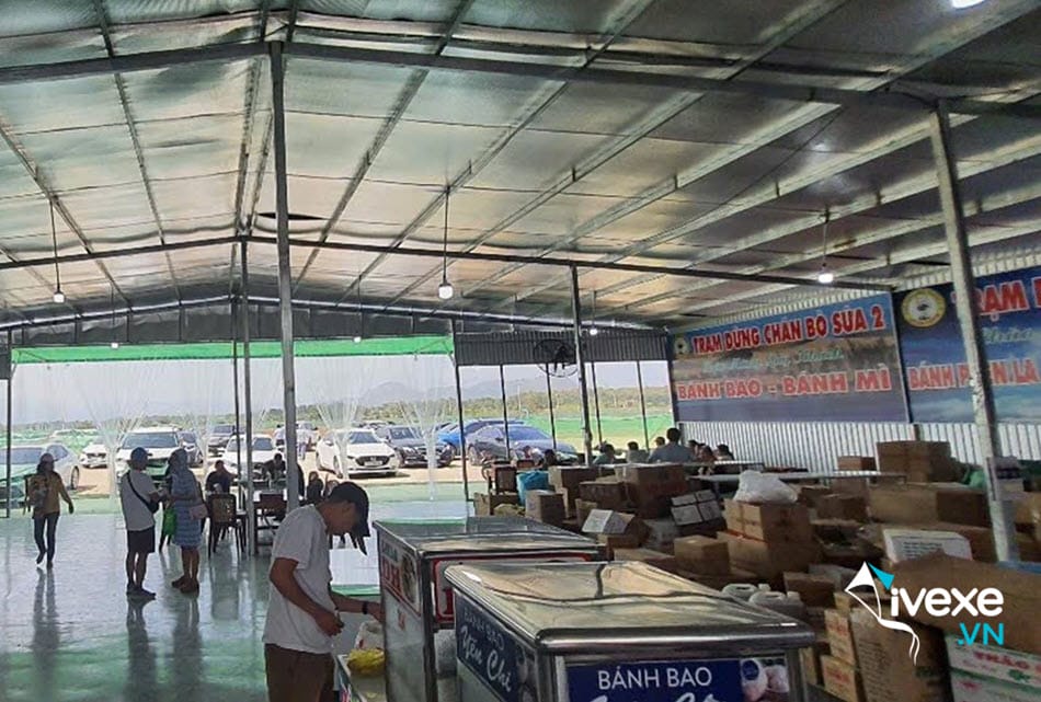 Trạm dừng nghỉ tại KM 205+092 qua Cao tốc Phan Thiết - Vĩnh Hảo