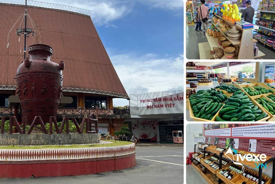 Trung tâm mua sắm tại Trạm dừng chân Đại Nam Việt
