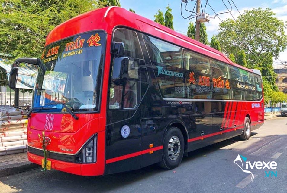 Xe khách Anh Tuấn đi Cần Thơ từ bến xe Bạc Liêu