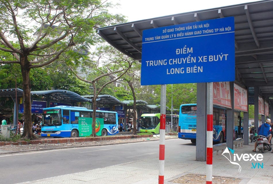 Cách di chuyển đến bến xe buýt Long Biên